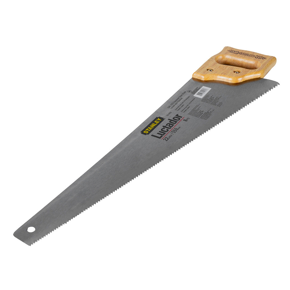 Serrucho profesional 22 pulgadas de acero Stanley